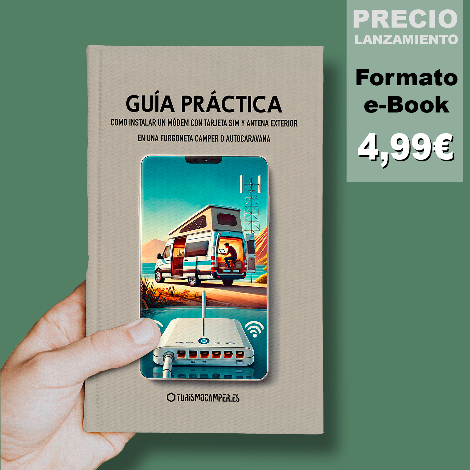 Guía Práctica - Cómo Instalar un Módem con Tarjeta SIM y Antena Exterior en una Furgoneta Camper o Autocaravana