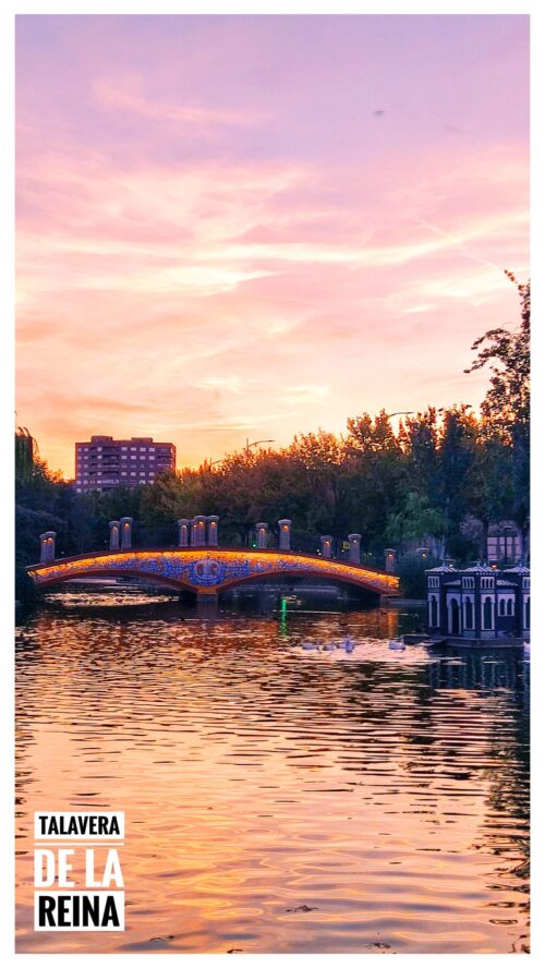 Panorámica del parque en Talavera de la Reina