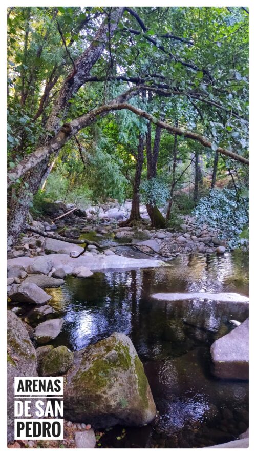 Vistas del rio de Arenas de San Pedro