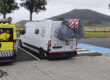 Camper con portabicicletas